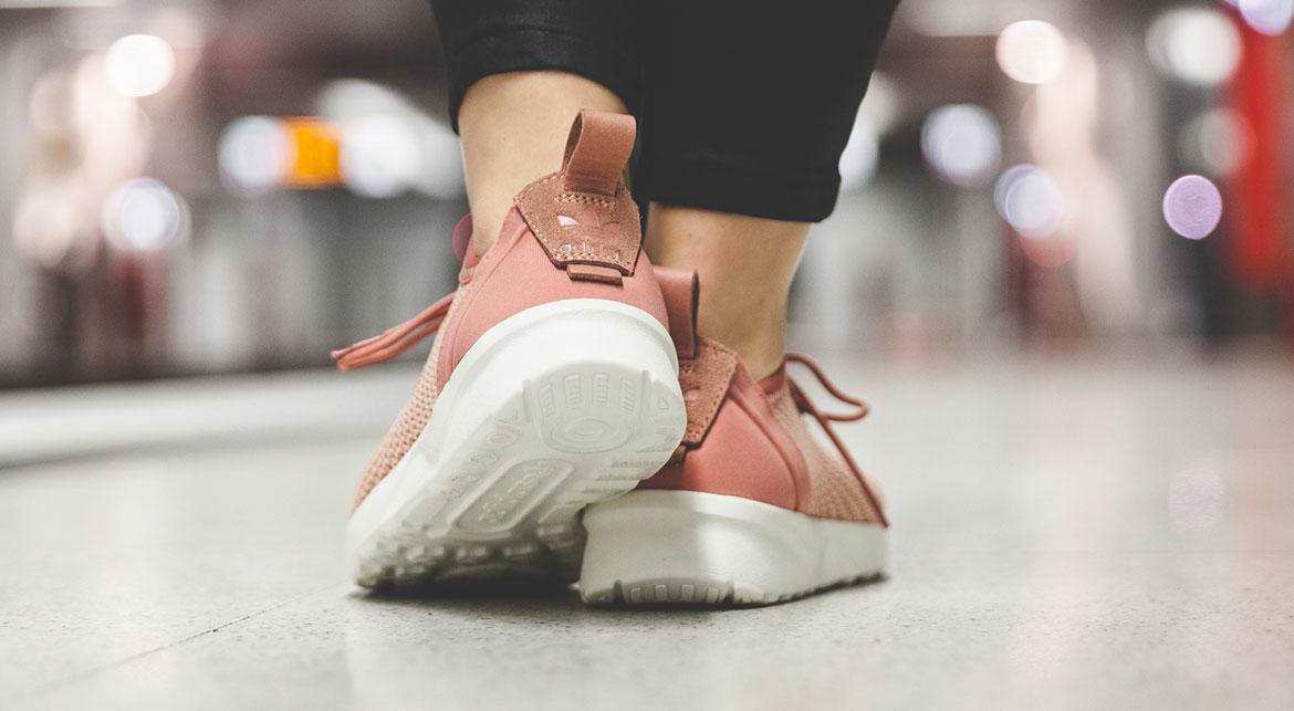 B' Flow ピンク Adidas originals zx flux adv virtue sock w
